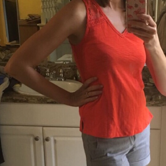 Stitch Fix Skies are Blue Bacup Lace Shoulder Top - Picture 5 of 5